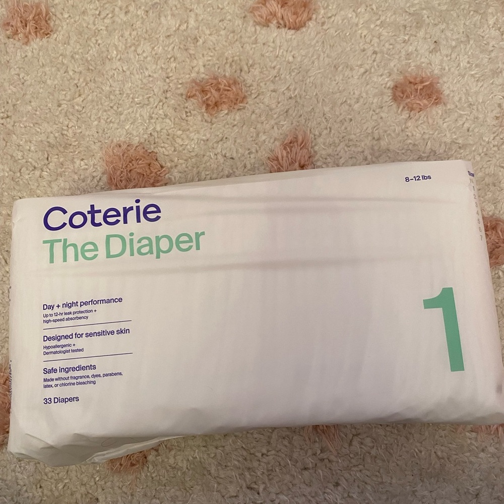 Coterie The Diaper Pack - Size 1